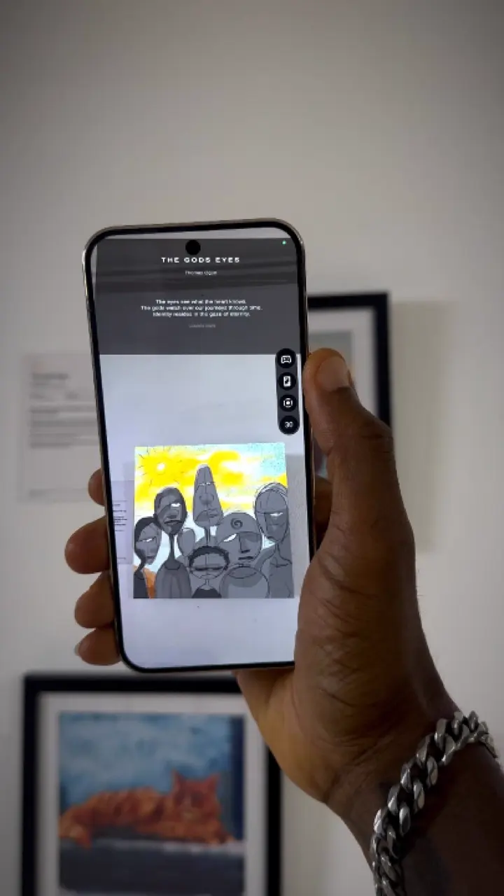 Preview of The Gods Eyes augmented reality demo